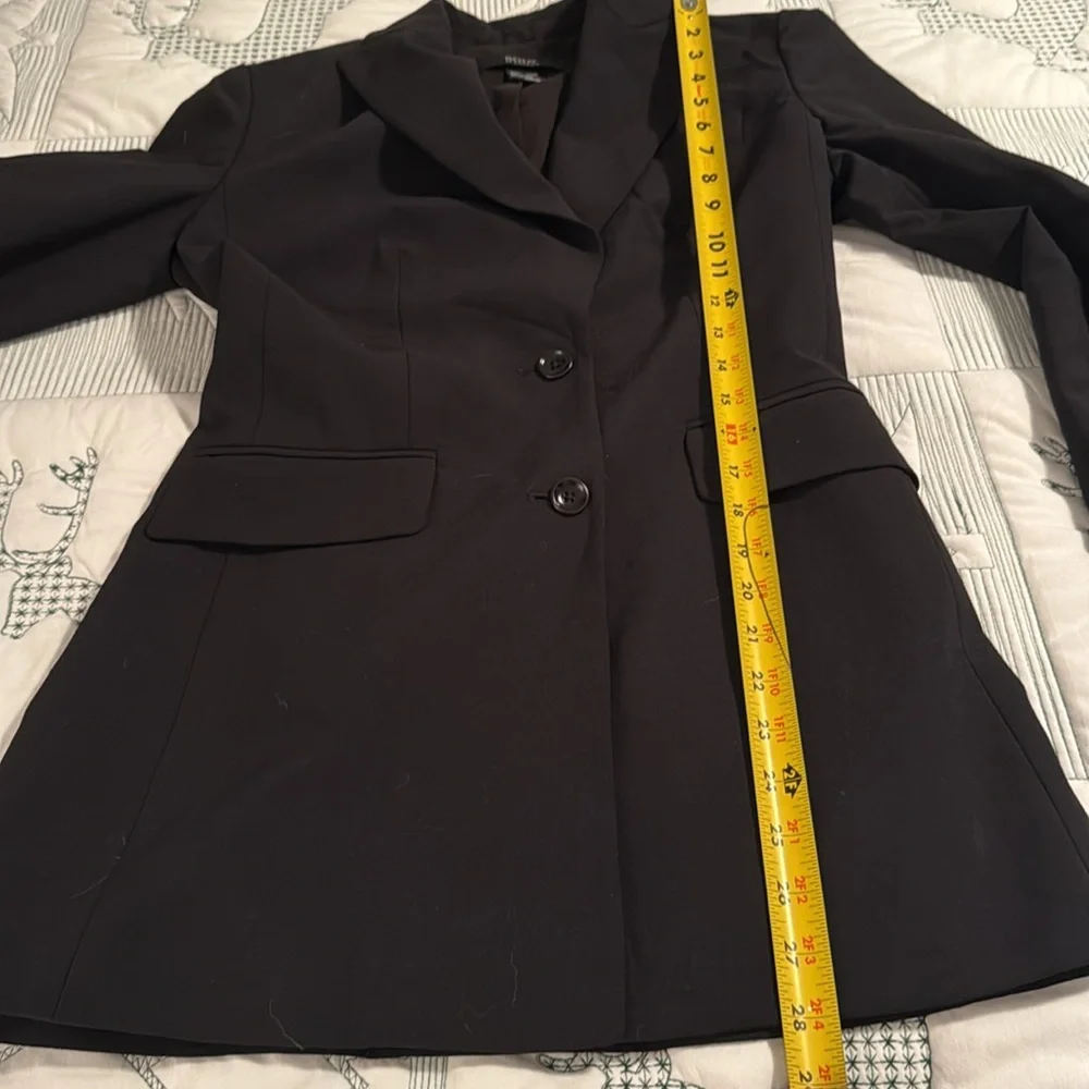 Body By Victoria(Victoria Secret) Black Lined Blazer-Size 4